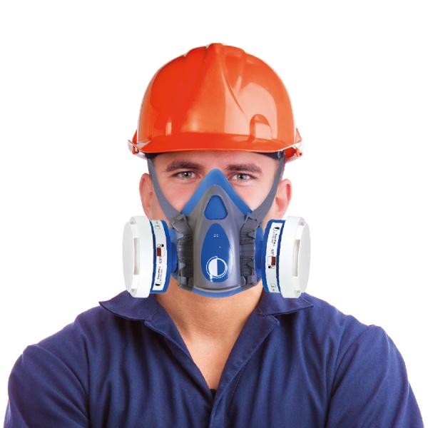 Набор защитный STANDART РПА-ДЕ с двумя скомбинированными фильтрами ФРПА-С А1Р1 1 шт.