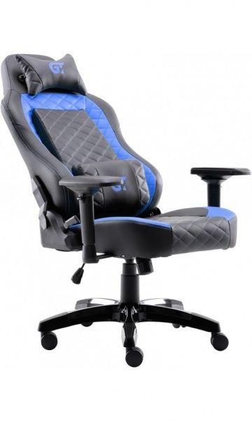 Крісло GT Racer X-2605-4D чорно-синій 