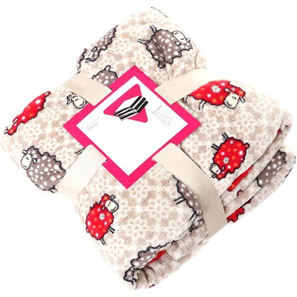 Плед мікрофібра Underprice Sheep 160x200 см