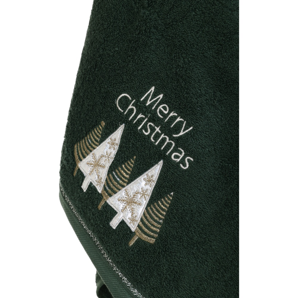 Набор полотенец махровых Christmas Forest 2 шт. 50x90 см разноцветный La Nuit