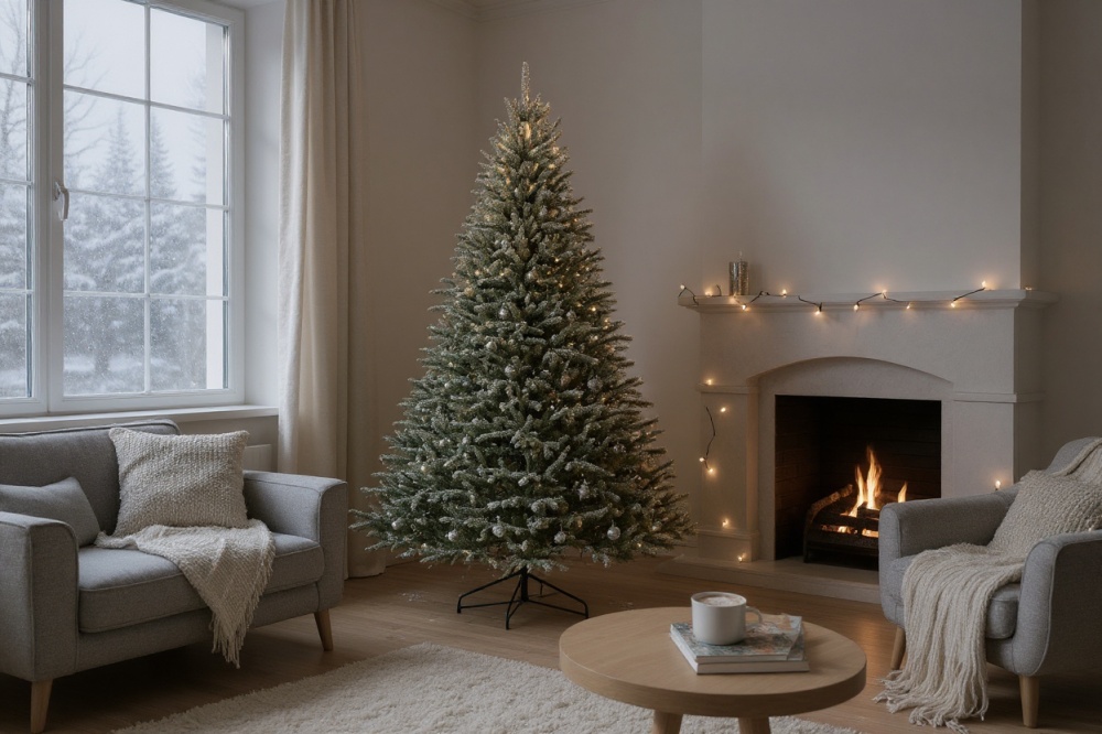 Искусственная елка литая Альпийская 2,30 м зеленая Siga Group