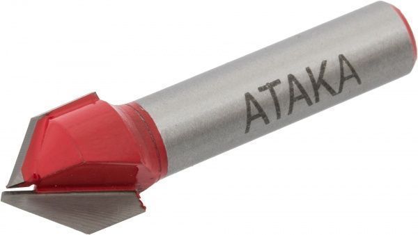 Фреза пазова V-подібна галтельна Атака 111127