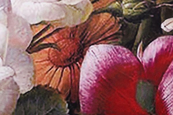 Штора Велюр Rosalie 200х275 см желтый с принтом La Nuit