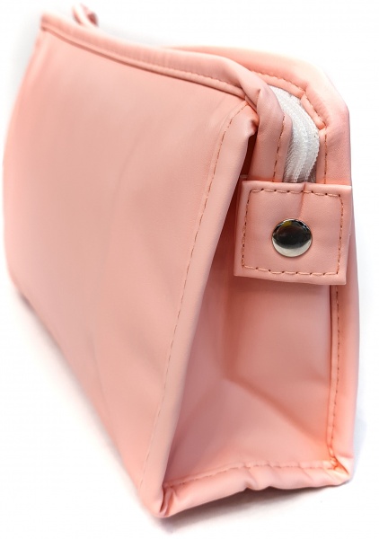 Косметичка классическая 24х14х8 см розовый