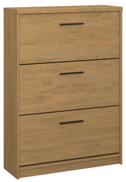 Тумба для обуви 3K PAVI 843x287x1180 мм дуб каменный 