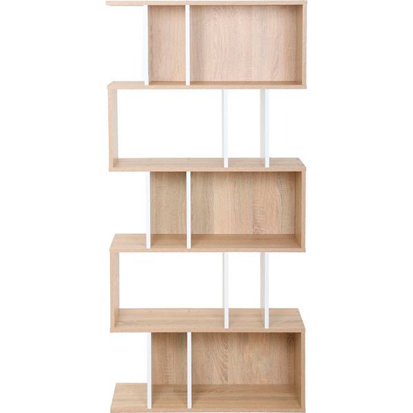 Полиця декоративна DC ДС-11 800x1690x300 мм дуб сонома/білий 