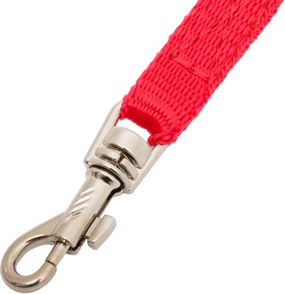 Шлейка Dog Extreme из нейлона для котов с поводком 1x110 см красная 42853