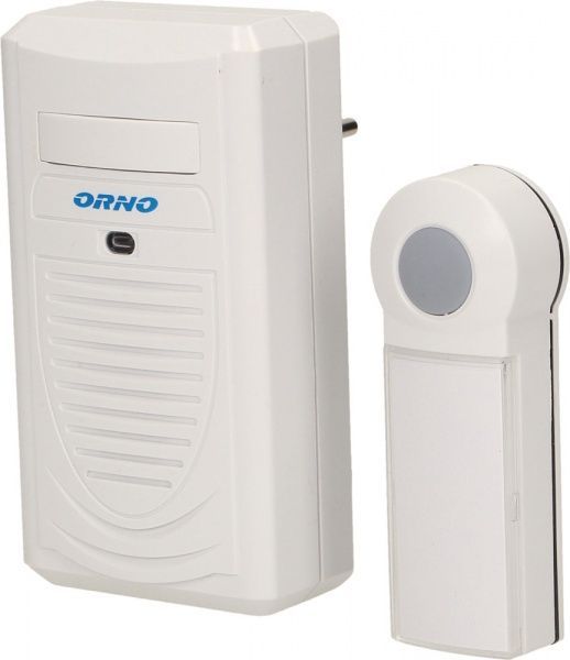 Звонок беспроводной Emos Disco DC с системой обучения белый OR-DB-KH-123
