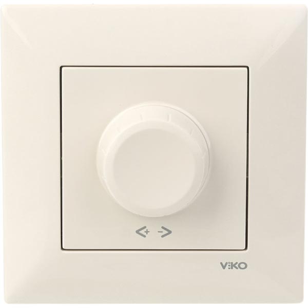 Светорегулятор Viko Meridian кремовый
