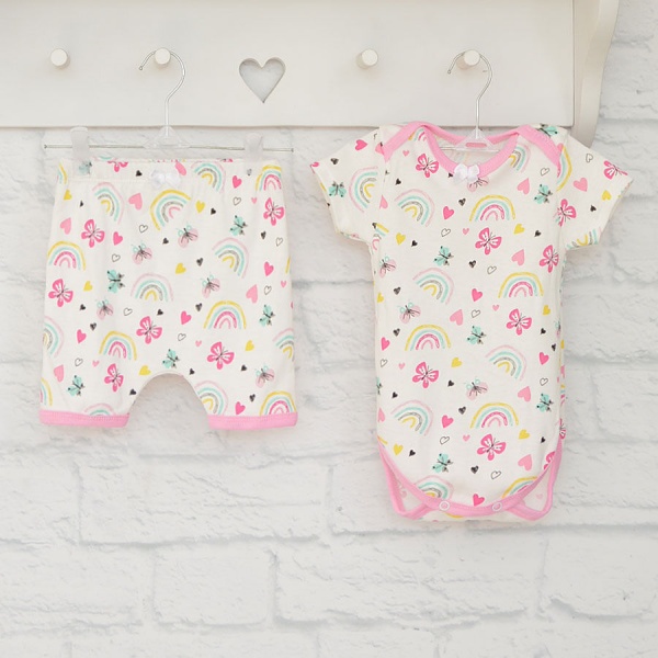 Комплект Blanka Веселка молочний р.74 12997 