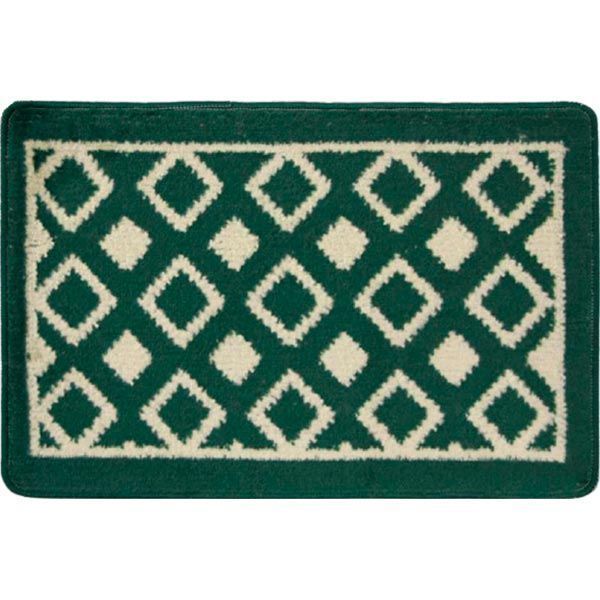 Коврик для ванной комнаты Dariana Плитка 40х60 зеленый