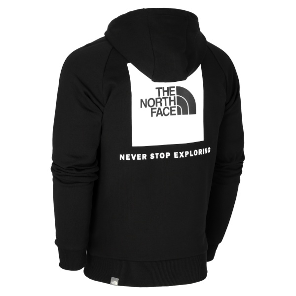 Джемпер THE NORTH FACE M RAGLAN REDBOX HOODIE - EU NF0A2ZWUKY41 р.XL чорний