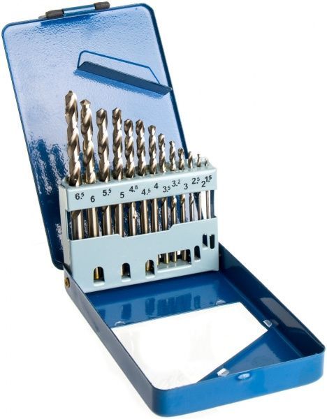Набор сверл по металлу ЗІЗ ЗЗС-ДСС 1,5-6,5 мм 13 шт. 3149201