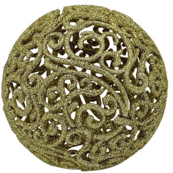 Куля ажурна MISLT d10 см BALL100-3 золото