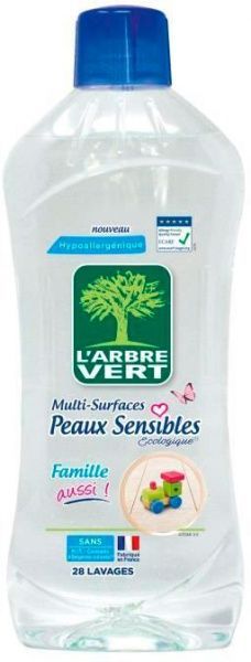 Универсальное средство L'Arbre Vert Чувствительная кожа 1 л