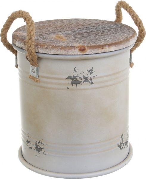 Бочка декоративна Cargo Loft білий YA11185S 