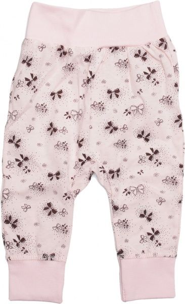Ползунки детские Фламинго бантики р.74 розовыйкоричневый 682-108-5 
