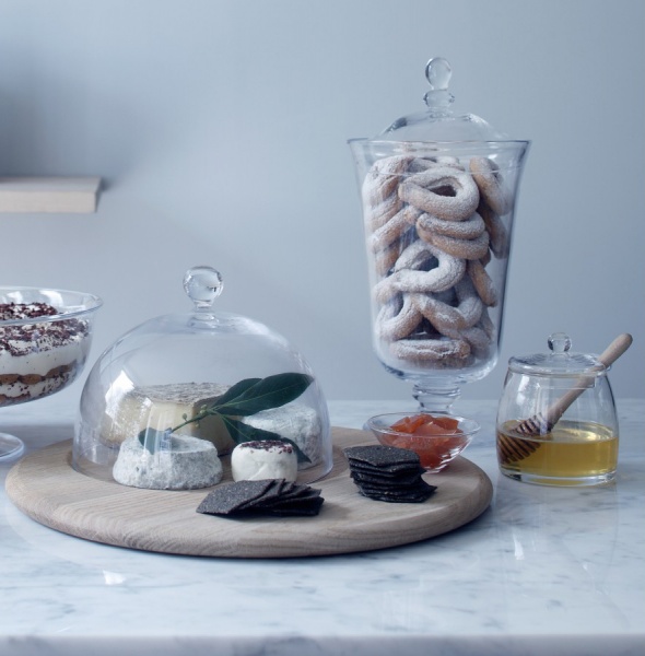 Цукерниця з кришкою Serve 38 см G912-38-301 LSA 