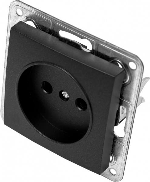 Розетка LXL Tesla LXL3514A графіт 8536699090