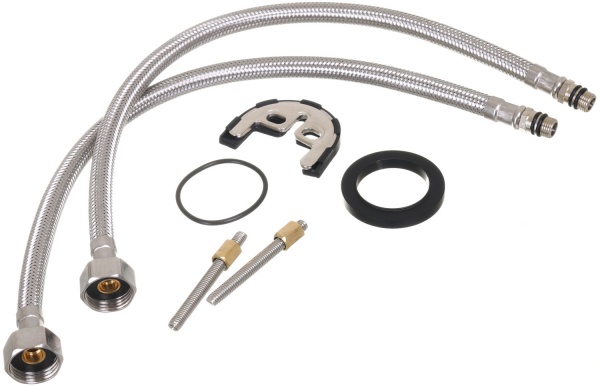 Смеситель для умывальника EGO Soft матовый черный