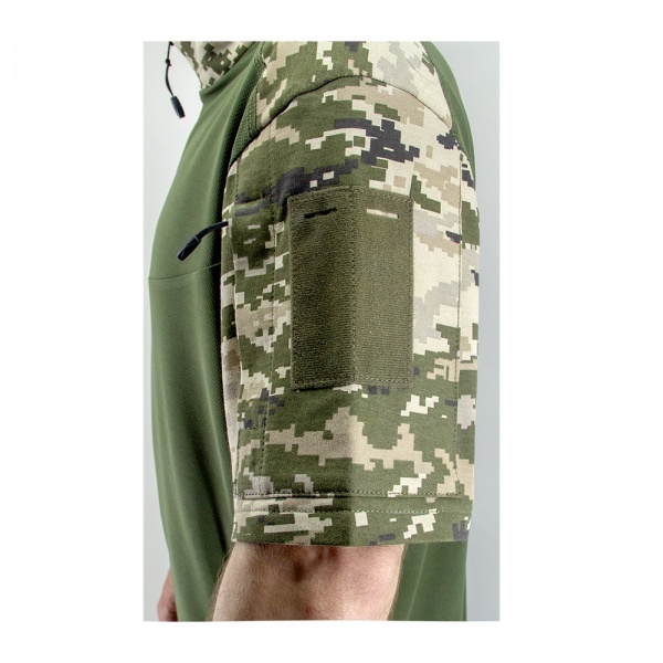 Тенниска Expert ® Летняя Боевая Ubacs, Сool-Max / Олива р.S пиксель