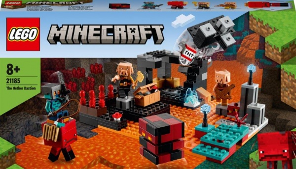 Конструктор LEGO Minecraft Бастіон підземного світу 21185