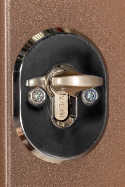 Дверь входная Булат Elegant 703 Metalic Wood - коричневая коричневый 2050x850 мм левая