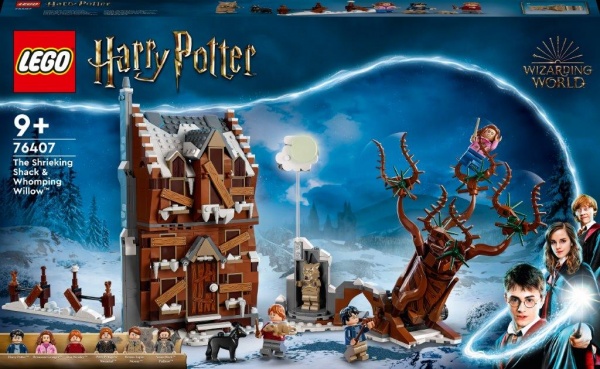Конструктор LEGO Harry Potter виюча хатина та войовнича верба 76407