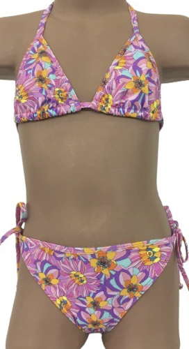 Купальник для дівчаток Bibo р.116–122 різнокольоровий 8022/24 