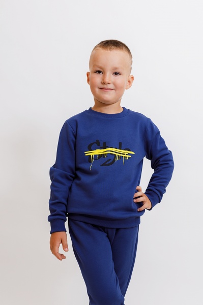 Свитшот для мальчика KOSTA р.110 синий 2575-5 