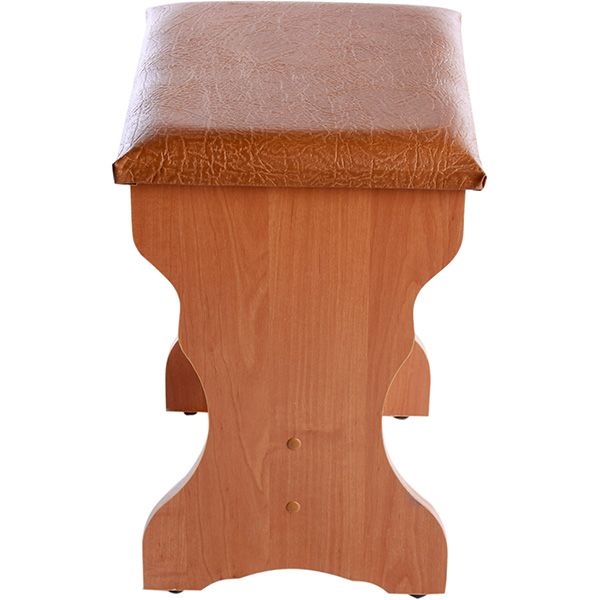 Табурет Компаніт Т-2 вільха/рудий 420х360х290 мм