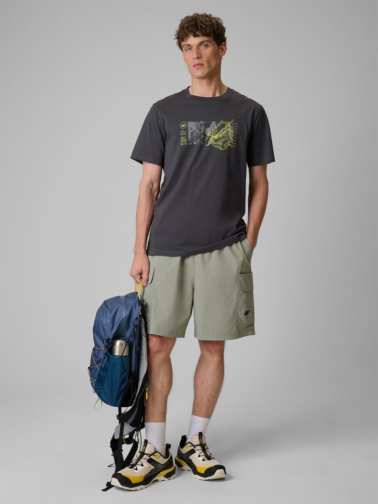 Футболка 4F TSHIRT M2823 4FWSS26TTSHM2823-22S р.L чорний