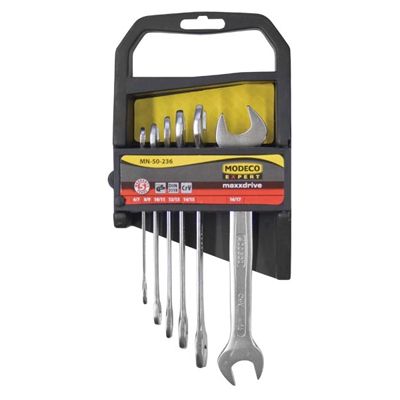 Набір ключів ріжково-накидних Modeco Expert MN-50-236