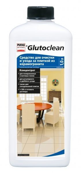Средство для чистки плитки и натурального камня Glutoclean 1 л