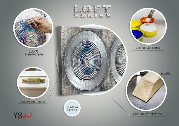 Картина Созвучие 50x150 см Юрис Проф Арт 