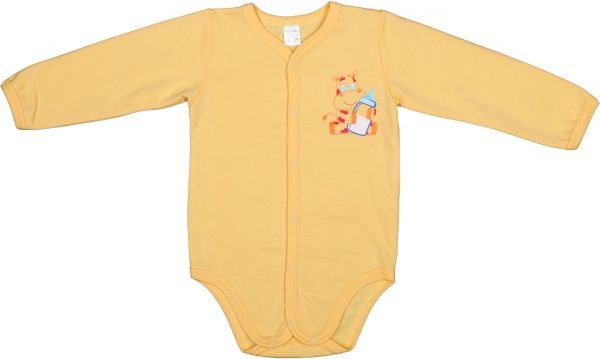 Боді дитяче для хлопчика Татошка м14251 р.74 жовтий м14251жлт 