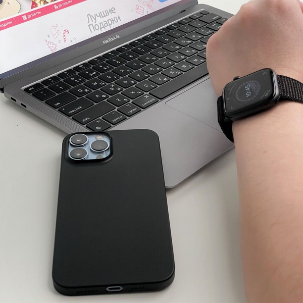 Чохол OneLounge 1Thin 0.35mm Black для Apple iPhone 13 Pro (14228)