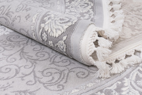 Килим Art Carpet BONO 137 P56 gray О 100x200 см 