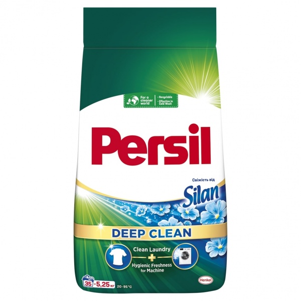 Порошок для машинной и ручной стирки Persil Свежесть от Силан 5,25 кг 