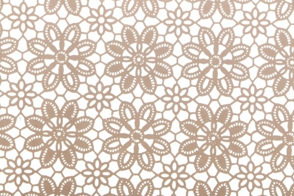 Килимок для сервірування Квіти 43,5x28 см бежевий Flamberg