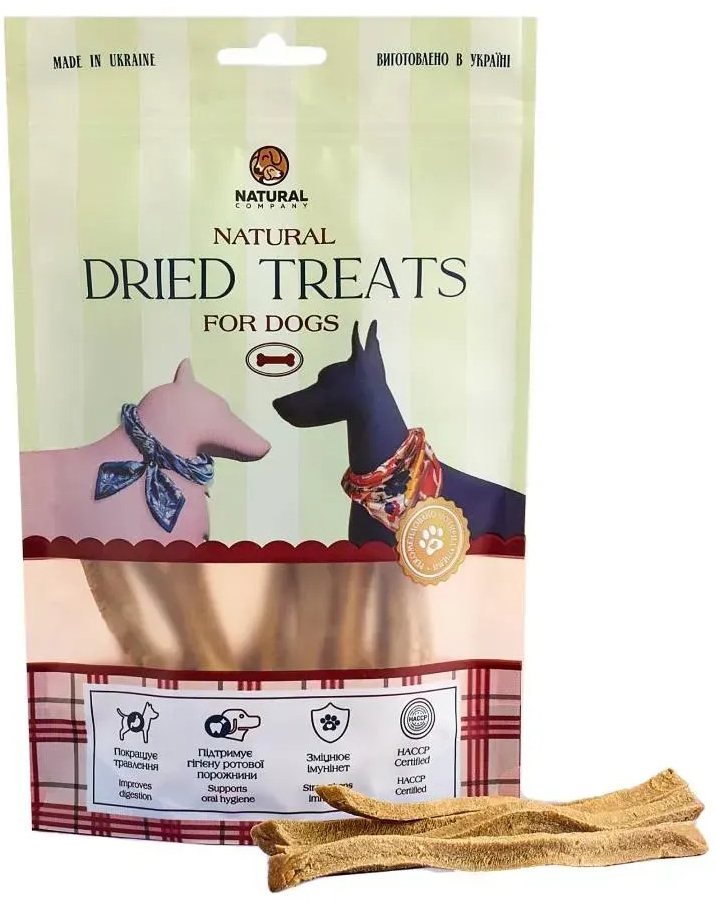Лакомство Naturall мясные полоски из индейки 100 г (4820241161461)