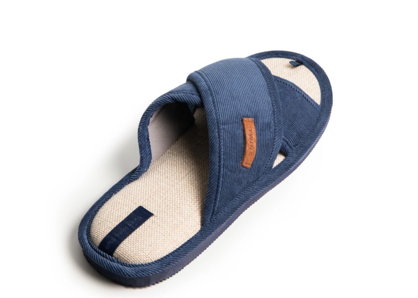 Капці домашні Twins HS-VL вельвет Х р.40/41 синій