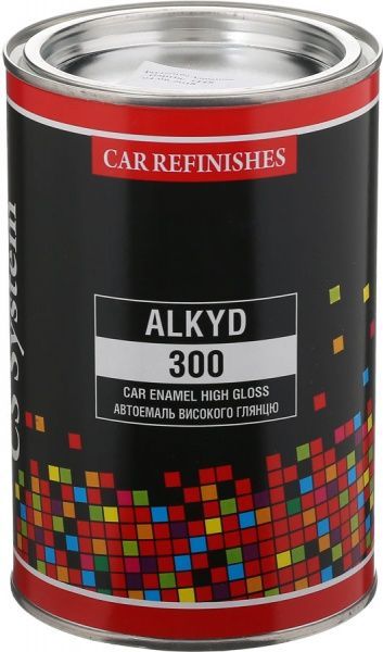 Автоемаль алкідна 300 CS System 1000 мл 671 Світло-сіра