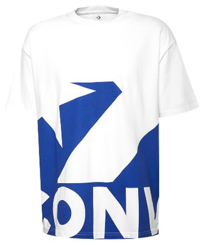 Футболка Converse STAR CHEVRON ICON REMIX TEE 10018381-430 L блакитний