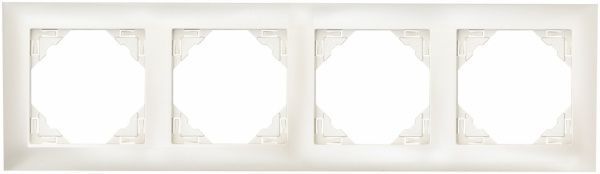 Рамка чотиримісна Efapel LOGUS універсальна кремовий 90940 TPE