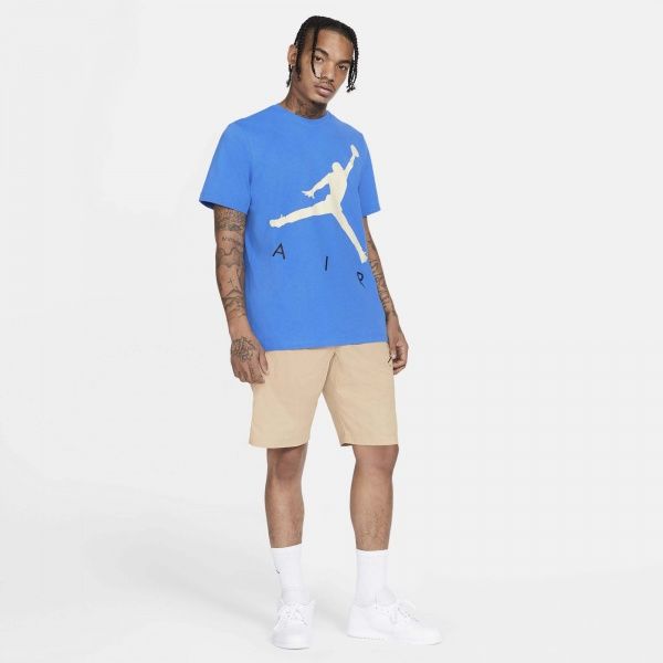 Футболка Nike M J JUMPMAN AIR HBR SS CREW CV3425-403 S чорний