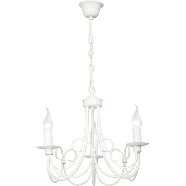 Люстра підвісна Vitaluce 3xE14 білий V3408/3 