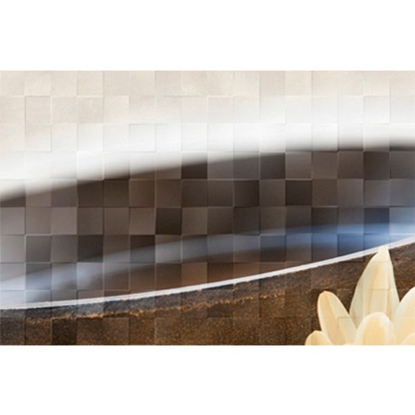 Декор Golden Tile Bali №1 бежевий 250x400 мм