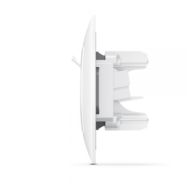 Розетка оконечная с заземлением Videx Binera TITANUM STANDARD IP20 белый ТF-ST-SK1PC-W