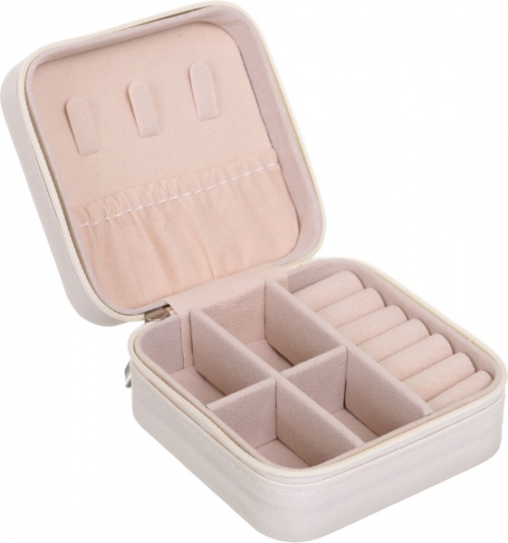 Шкатулка для украшений Royal tiny 10х10х5 см белая
